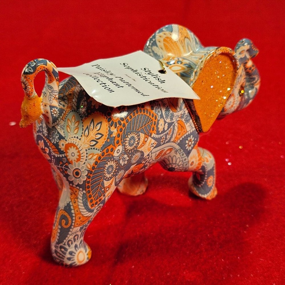 Stylish Sophistication of the Paisley Patterned Elephant Collection by Hamilton - Picture 7 of 10